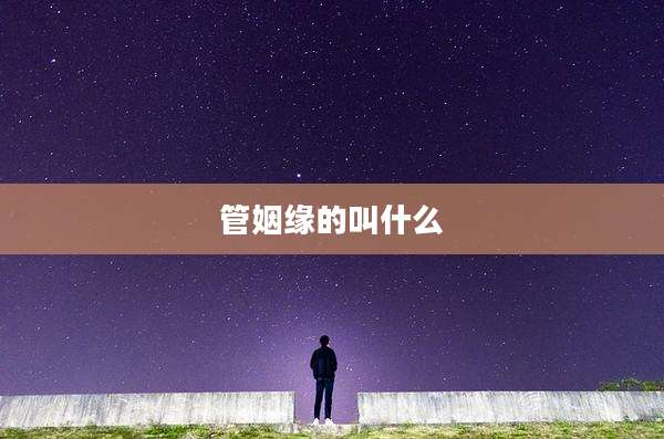 管姻缘的叫什么
