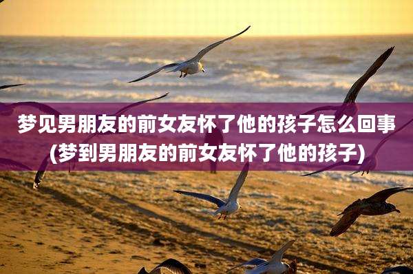 梦见男朋友的前女友怀了他的孩子怎么回事(梦到男朋友的前女友怀了他的孩子)