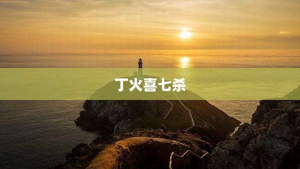 丁火喜七杀