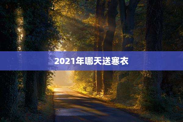 2021年哪天送寒衣