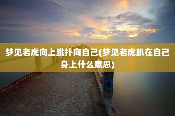 梦见老虎向上跳扑向自己(梦见老虎趴在自己身上什么意思)