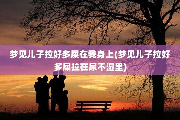 梦见儿子拉好多屎在我身上(梦见儿子拉好多屎拉在尿不湿里)