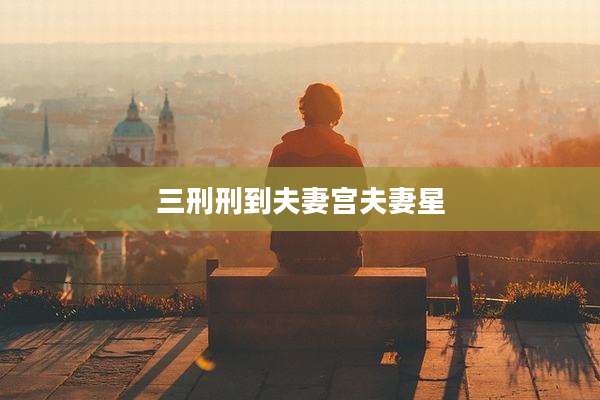 三刑刑到夫妻宫夫妻星