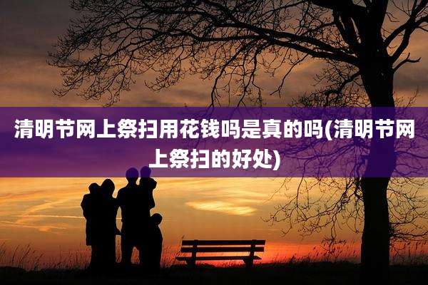 清明节网上祭扫用花钱吗是真的吗(清明节网上祭扫的好处)