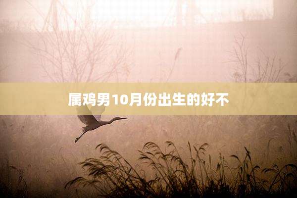 属鸡男10月份出生的好不