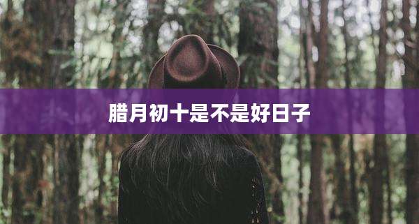 腊月初十是不是好日子