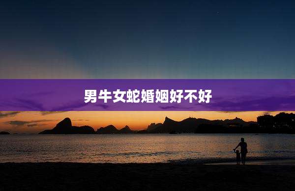 男牛女蛇婚姻好不好