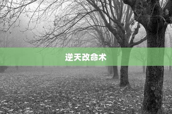 逆天改命术