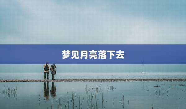 梦见月亮落下去