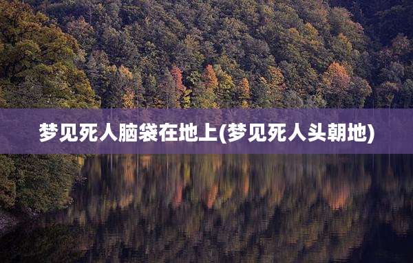 梦见死人脑袋在地上(梦见死人头朝地)