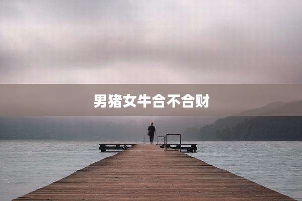 男猪女牛合不合财