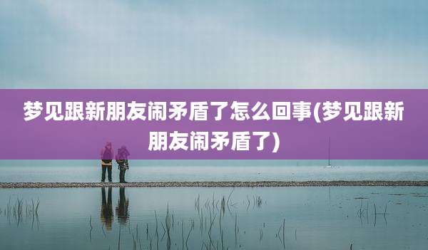 梦见跟新朋友闹矛盾了怎么回事(梦见跟新朋友闹矛盾了)