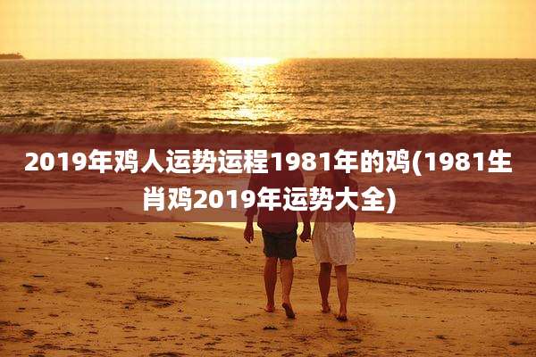 2019年鸡人运势运程1981年的鸡(1981生肖鸡2019年运势大全)
