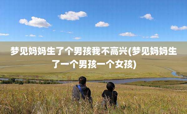 梦见妈妈生了个男孩我不高兴(梦见妈妈生了一个男孩一个女孩)