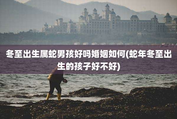冬至出生属蛇男孩好吗婚姻如何(蛇年冬至出生的孩子好不好)