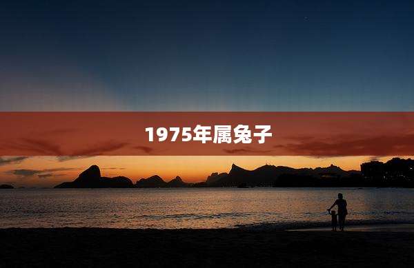 1975年属兔子