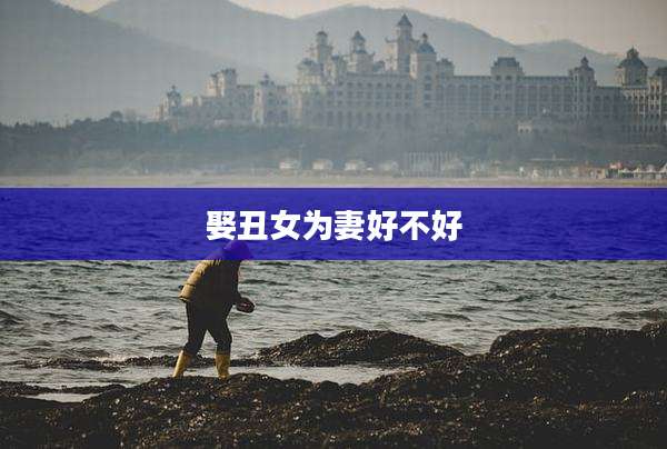 娶丑女为妻好不好