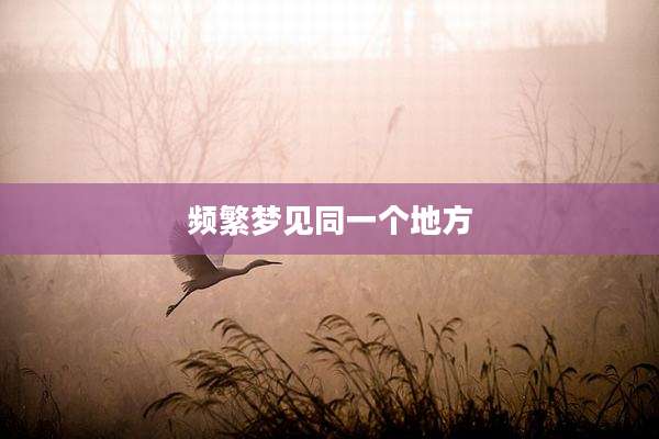 频繁梦见同一个地方
