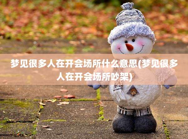 梦见很多人在开会场所什么意思(梦见很多人在开会场所吵架)