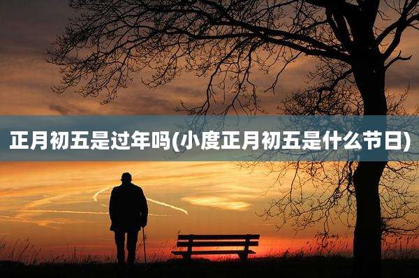 正月初五是过年吗(小度正月初五是什么节日)