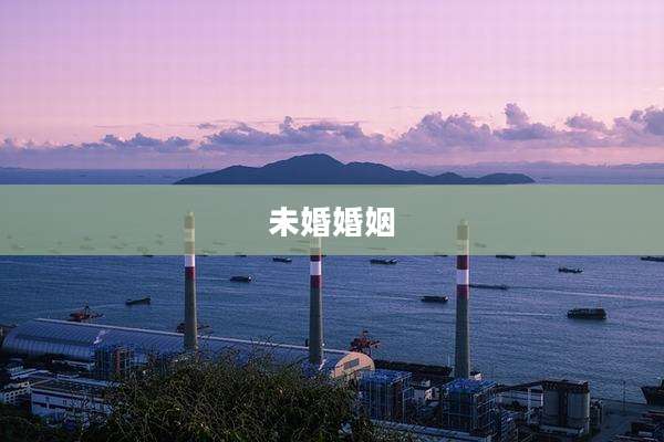 未婚婚姻