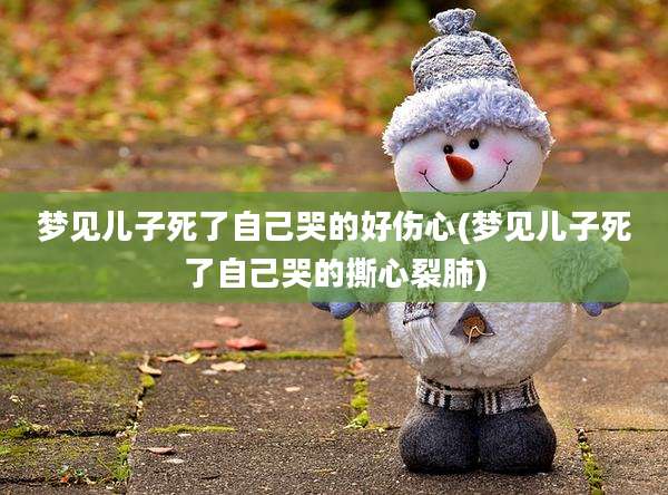 梦见儿子死了自己哭的好伤心(梦见儿子死了自己哭的撕心裂肺)