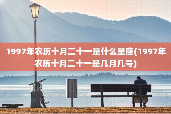 1997年农历十月二十一是什么星座(1997年农历十月二十一是几月几号)