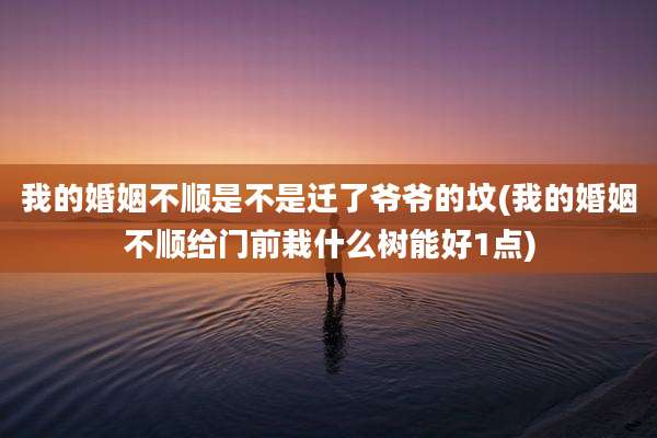我的婚姻不顺是不是迁了爷爷的坟(我的婚姻不顺给门前栽什么树能好1点)