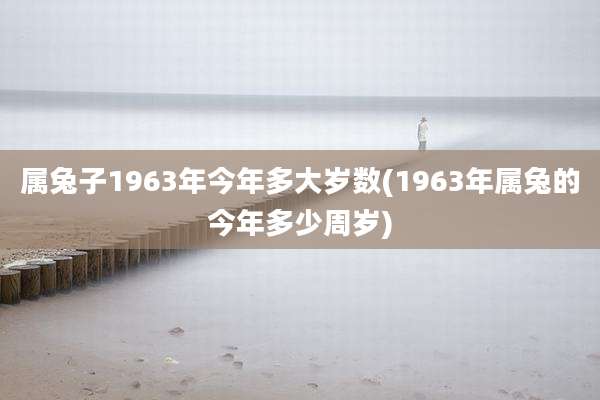 属兔子1963年今年多大岁数(1963年属兔的今年多少周岁)