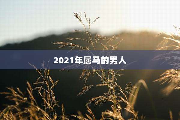 2021年属马的男人