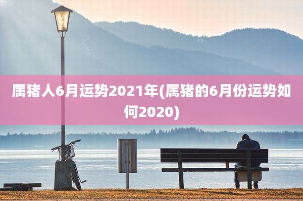 属猪人6月运势2021年(属猪的6月份运势如何2020)