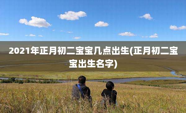 2021年正月初二宝宝几点出生(正月初二宝宝出生名字)