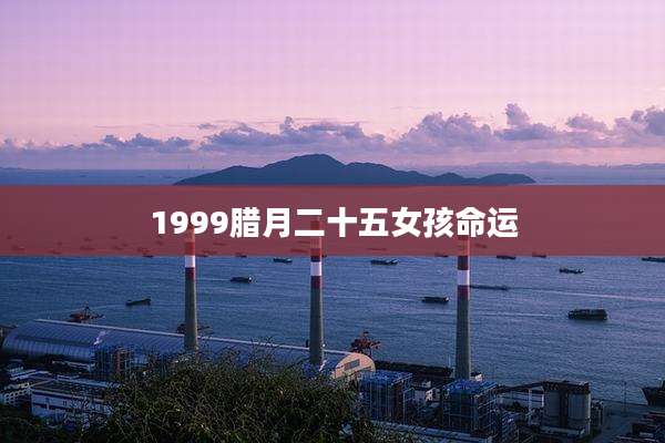 1999腊月二十五女孩命运