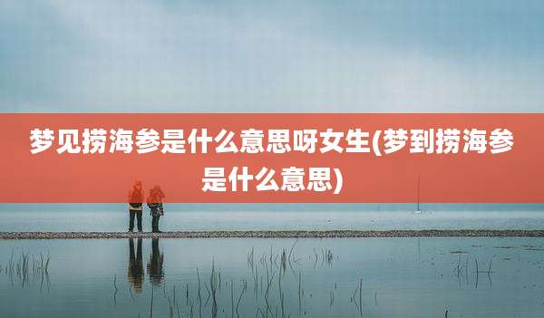 梦见捞海参是什么意思呀女生(梦到捞海参是什么意思)
