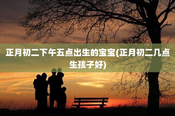 正月初二下午五点出生的宝宝(正月初二几点生孩子好)