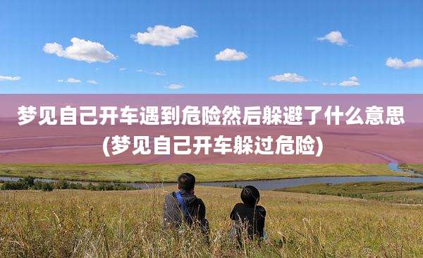 梦见自己开车遇到危险然后躲避了什么意思(梦见自己开车躲过危险)