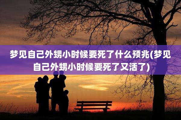 梦见自己外甥小时候要死了什么预兆(梦见自己外甥小时候要死了又活了)