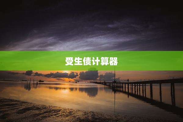 受生债计算器