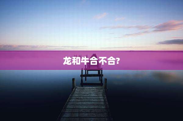 龙和牛合不合?