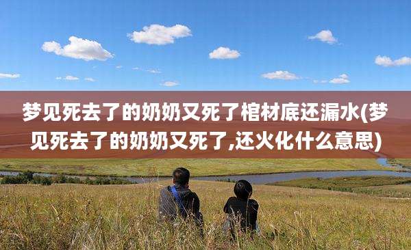 梦见死去了的奶奶又死了棺材底还漏水(梦见死去了的奶奶又死了,还火化什么意思)