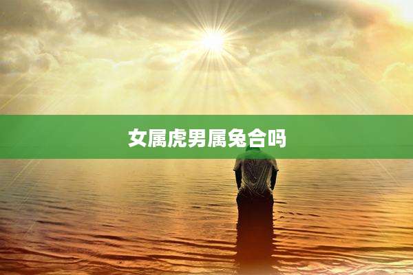 女属虎男属兔合吗