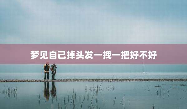 梦见自己掉头发一拽一把好不好