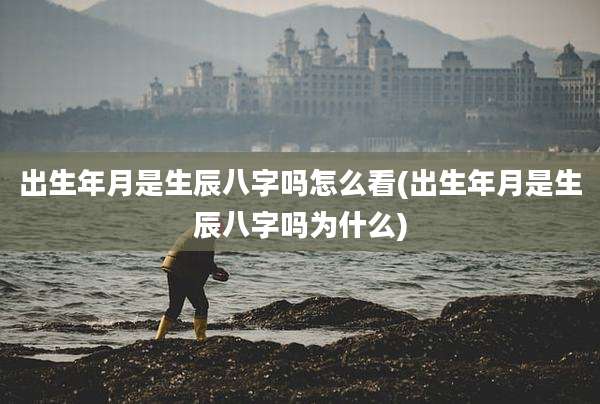 出生年月是生辰八字吗怎么看(出生年月是生辰八字吗为什么)