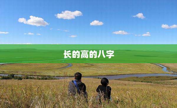 长的高的八字