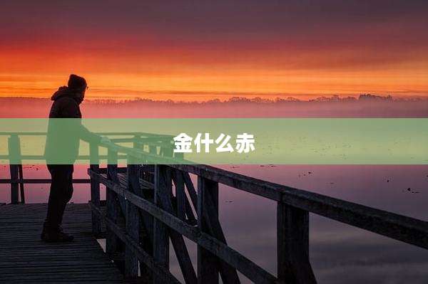 金什么赤