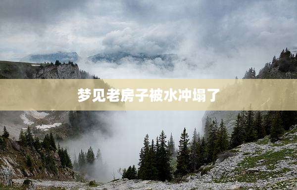 梦见老房子被水冲塌了