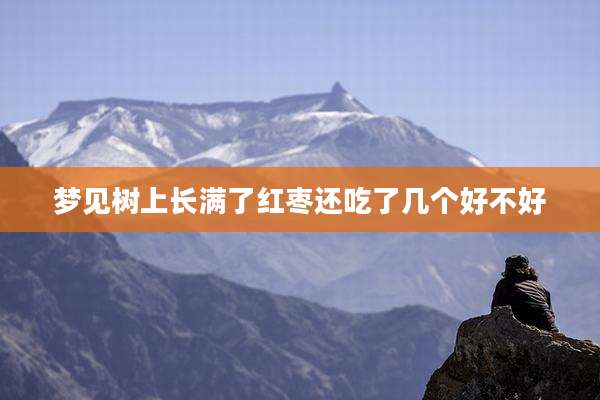 梦见树上长满了红枣还吃了几个好不好