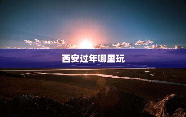 西安过年哪里玩