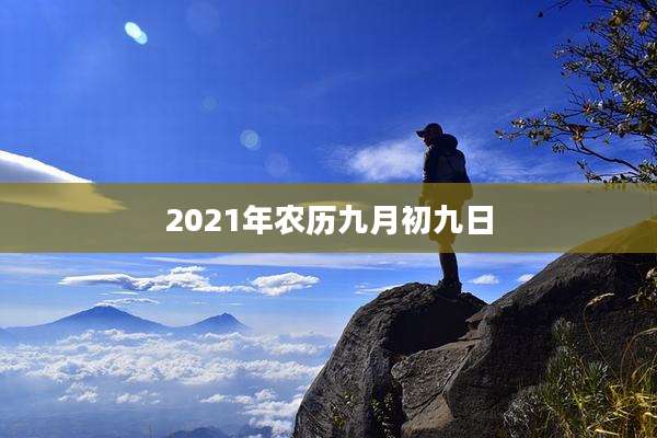 2021年农历九月初九日