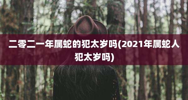 二零二一年属蛇的犯太岁吗(2021年属蛇人犯太岁吗)